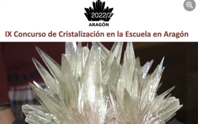 Concurso Cristalización en la Escuela – Aragón. Curso 2022-2023