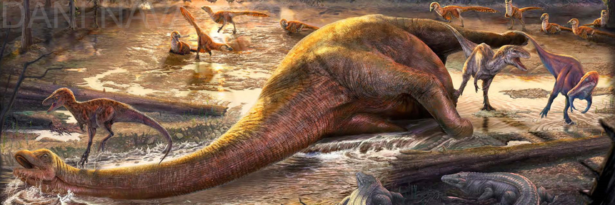 Amigos de Aragosaurus: Dani Navarro, Paleoilustrador